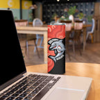 Redcliffe Rugby Custom Skinny Tumbler Go Dolphins Aboriginal Art - Aussie Hoodie