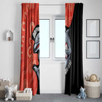 Redcliffe Rugby Custom Window Curtain Go Dolphins Aboriginal Art - Aussie Hoodie