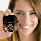 Brisbane Rugby Custom AirPods Case Go Tigers Skin Pattern - Aussie Hoodie