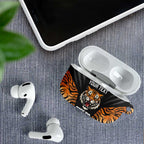 Brisbane Rugby Custom AirPods Case Go Tigers Skin Pattern - Aussie Hoodie