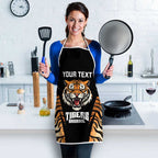 Brisbane Rugby Custom Apron Go Tigers Skin Pattern - Aussie Hoodie