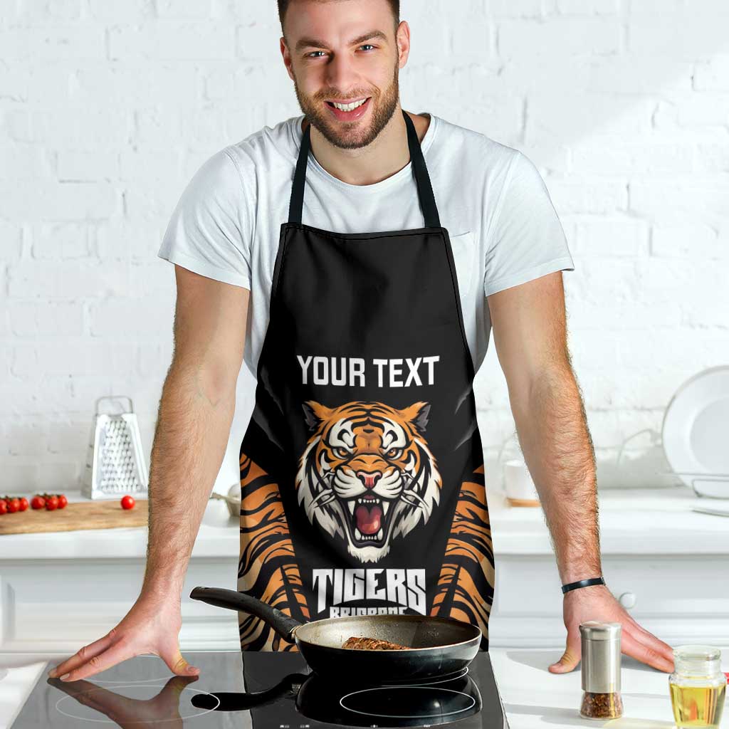 Brisbane Rugby Custom Apron Go Tigers Skin Pattern - Aussie Hoodie