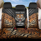 Brisbane Rugby Custom Back Car Seat Cover Go Tigers Skin Pattern - Aussie Hoodie