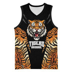 Brisbane Rugby Custom Basketball Jersey Go Tigers Skin Pattern - Aussie Hoodie