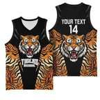 Brisbane Rugby Custom Basketball Jersey Go Tigers Skin Pattern - Aussie Hoodie