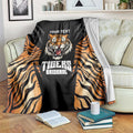 Brisbane Rugby Custom Blanket Go Tigers Skin Pattern - Aussie Hoodie