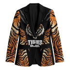Brisbane Rugby Custom Blazer Go Tigers Skin Pattern - Aussie Hoodie