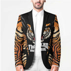 Brisbane Rugby Custom Blazer Go Tigers Skin Pattern - Aussie Hoodie