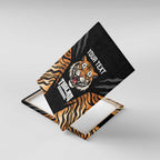 Brisbane Rugby Custom Canvas Wall Art Go Tigers Skin Pattern - Aussie Hoodie