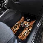 Brisbane Rugby Custom Car Mats Go Tigers Skin Pattern - Aussie Hoodie