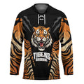 Brisbane Rugby Custom Hockey Jersey Go Tigers Skin Pattern - Aussie Hoodie