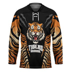 Brisbane Rugby Custom Hockey Jersey Go Tigers Skin Pattern - Aussie Hoodie