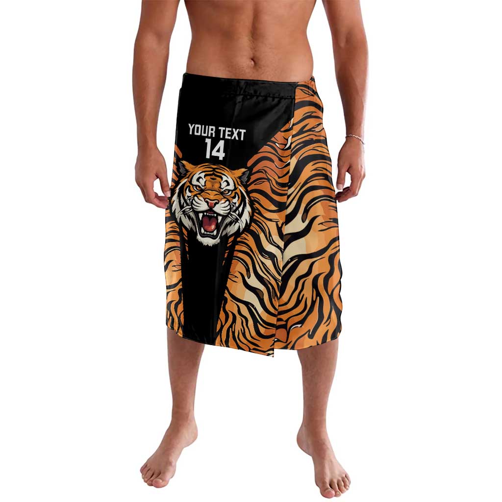 Brisbane Rugby Custom Lavalava Go Tigers Skin Pattern - Aussie Hoodie