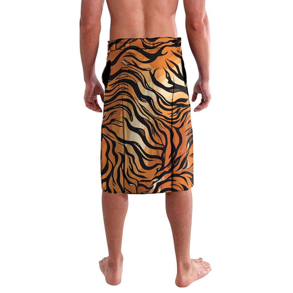 Brisbane Rugby Custom Lavalava Go Tigers Skin Pattern - Aussie Hoodie