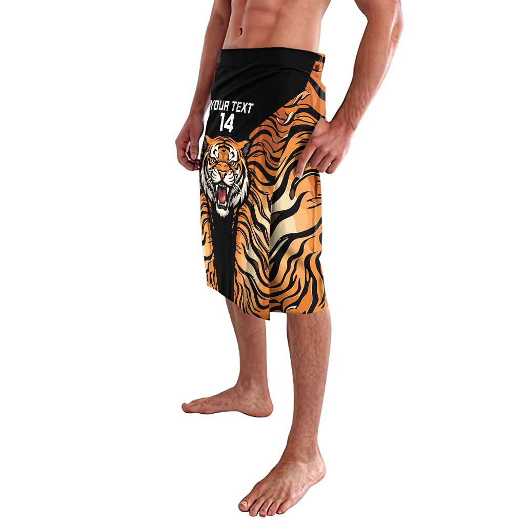 Brisbane Rugby Custom Lavalava Go Tigers Skin Pattern - Aussie Hoodie