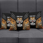 Brisbane Rugby Custom Pillow Cover Go Tigers Skin Pattern - Aussie Hoodie