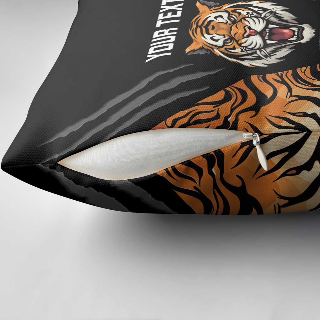 Brisbane Rugby Custom Pillow Cover Go Tigers Skin Pattern - Aussie Hoodie