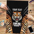 Brisbane Rugby Custom Puzzle Go Tigers Skin Pattern - Aussie Hoodie