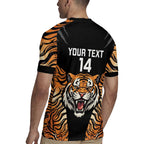 Brisbane Rugby Custom Rugby Jersey Go Tigers Skin Pattern - Aussie Hoodie