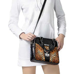 Brisbane Rugby Custom Shoulder Handbag Go Tigers Skin Pattern - Aussie Hoodie