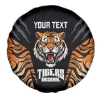Brisbane Rugby Custom Spare Tire Cover Go Tigers Skin Pattern - Aussie Hoodie