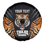 Brisbane Rugby Custom Spare Tire Cover Go Tigers Skin Pattern - Aussie Hoodie
