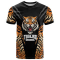 Brisbane Rugby Custom T Shirt Go Tigers Skin Pattern - Aussie Hoodie