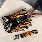 Brisbane Rugby Custom Umbrella Go Tigers Skin Pattern - Aussie Hoodie