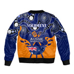 personalised-australia-barbecue-bomber-jacket-aussie-lovers-bbq-indigenous-version