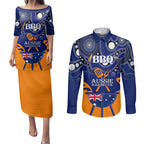 personalised-australia-barbecue-couples-matching-puletasi-dress-and-long-sleeve-button-shirts-aussie-lovers-bbq-indigenous-version