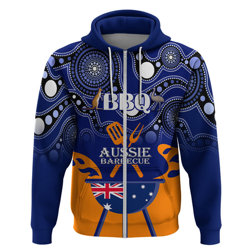 personalised-australia-barbecue-hoodie-aussie-lovers-bbq-indigenous-version