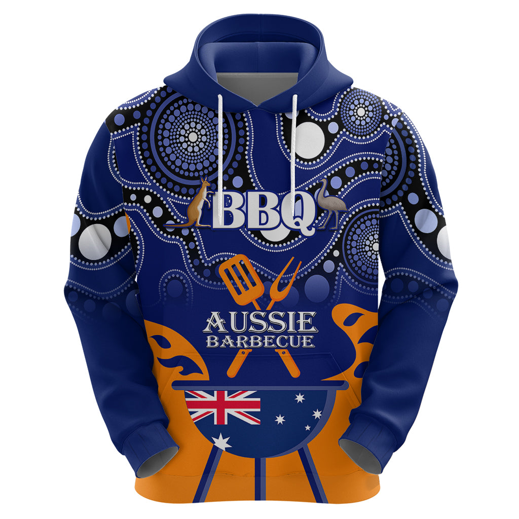 personalised-australia-barbecue-hoodie-aussie-lovers-bbq-indigenous-version