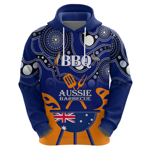 personalised-australia-barbecue-hoodie-aussie-lovers-bbq-indigenous-version