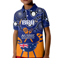 personalised-australia-barbecue-kid-polo-shirt-aussie-lovers-bbq-indigenous-version