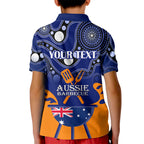 personalised-australia-barbecue-kid-polo-shirt-aussie-lovers-bbq-indigenous-version