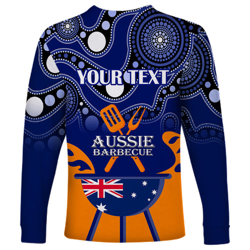personalised-australia-barbecue-long-sleeve-shirt-aussie-lovers-bbq-indigenous-version