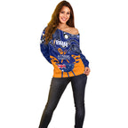 personalised-australia-barbecue-off-shoulder-sweater-aussie-lovers-bbq-indigenous-version