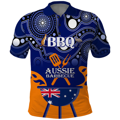 personalised-australia-barbecue-polo-shirt-aussie-lovers-bbq-indigenous-version