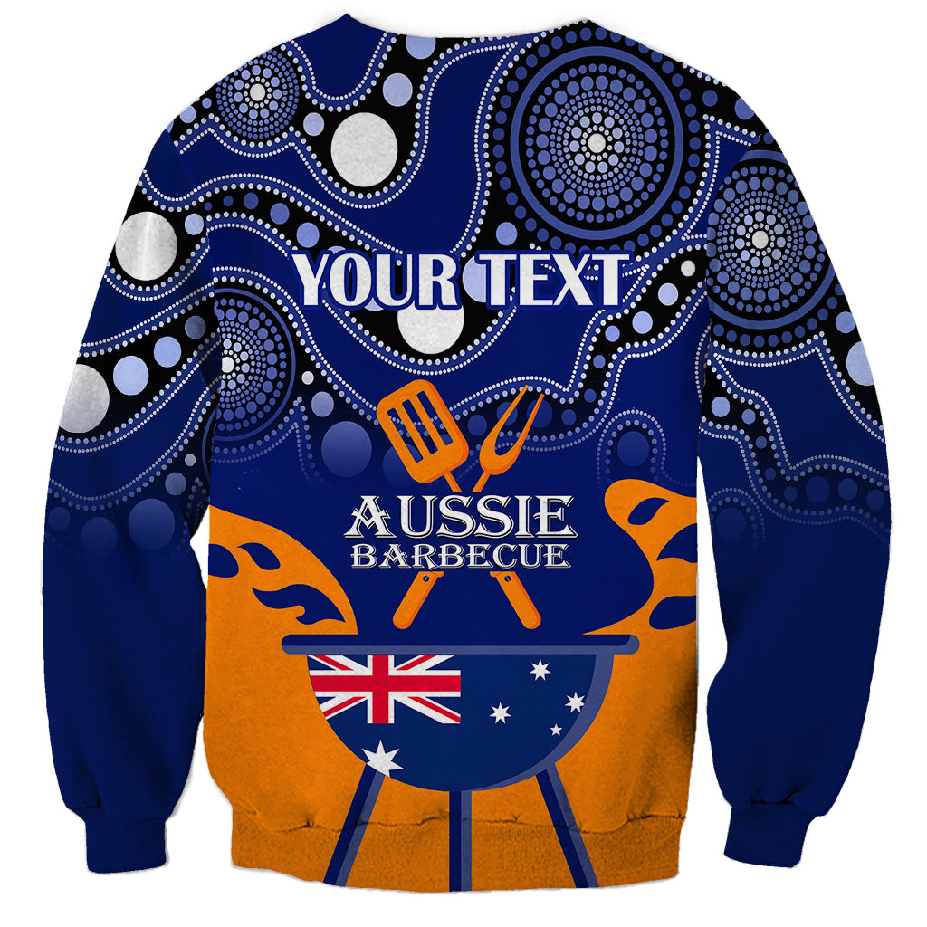 personalised-australia-barbecue-sweatshirt-aussie-lovers-bbq-indigenous-version