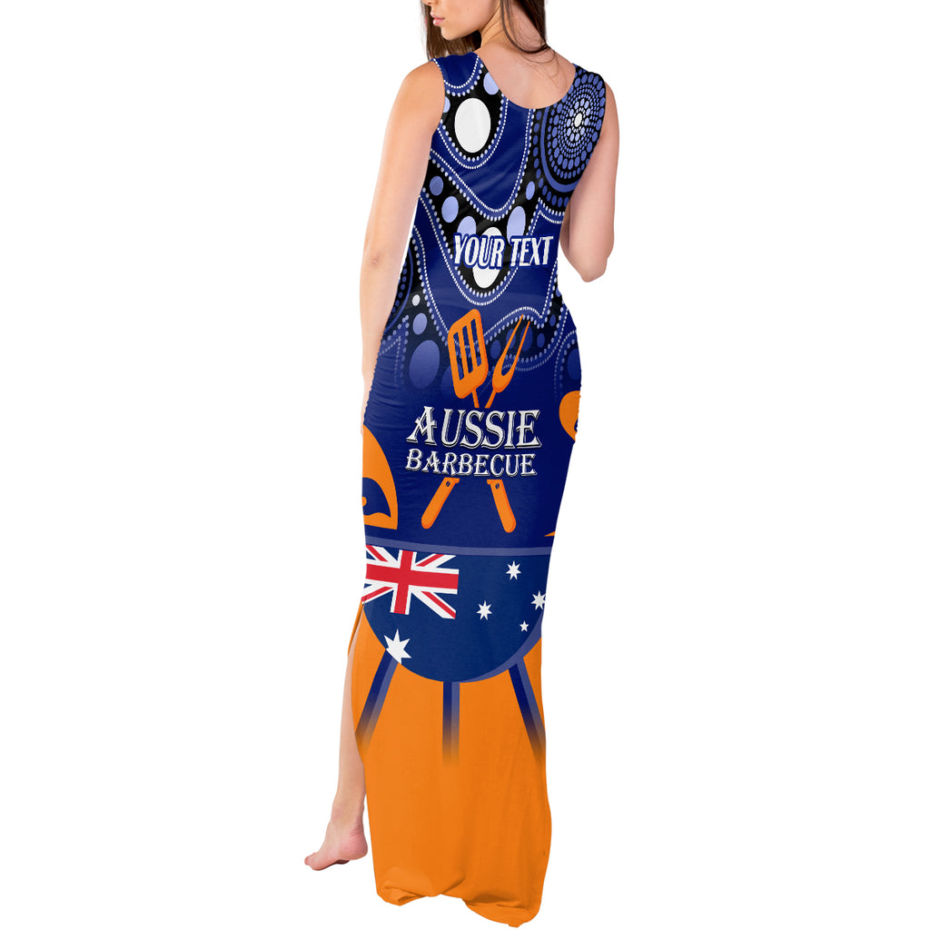 personalised-australia-barbecue-tank-maxi-dress-aussie-lovers-bbq-indigenous-version