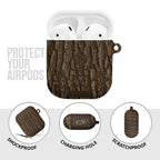 Kioranga Moriori New Zealand AirPods Case Kopi Rakau Carving Art