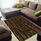 Kioranga Moriori New Zealand Area Rug Kopi Rakau Carving Art