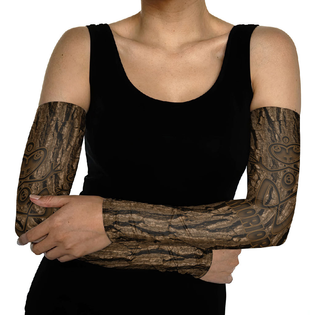 Kioranga Moriori New Zealand Arm Sleeves Kopi Rakau Carving Art