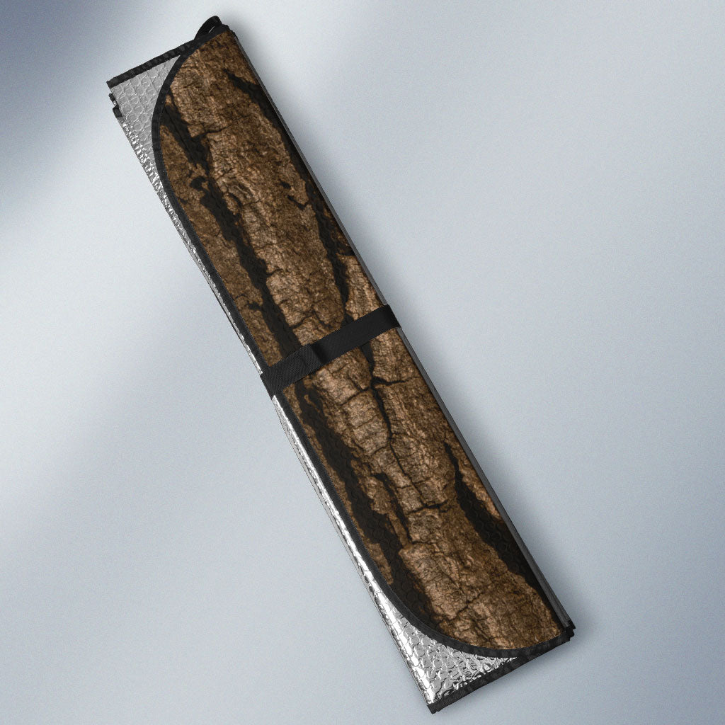Kioranga Moriori New Zealand Auto Sun Shade Kopi Rakau Carving Art