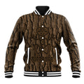 Kioranga Moriori New Zealand Baseball Jacket Kopi Rakau Carving Art