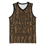 Kioranga Moriori New Zealand Basketball Jersey Kopi Rakau Carving Art