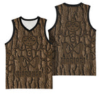 Kioranga Moriori New Zealand Basketball Jersey Kopi Rakau Carving Art