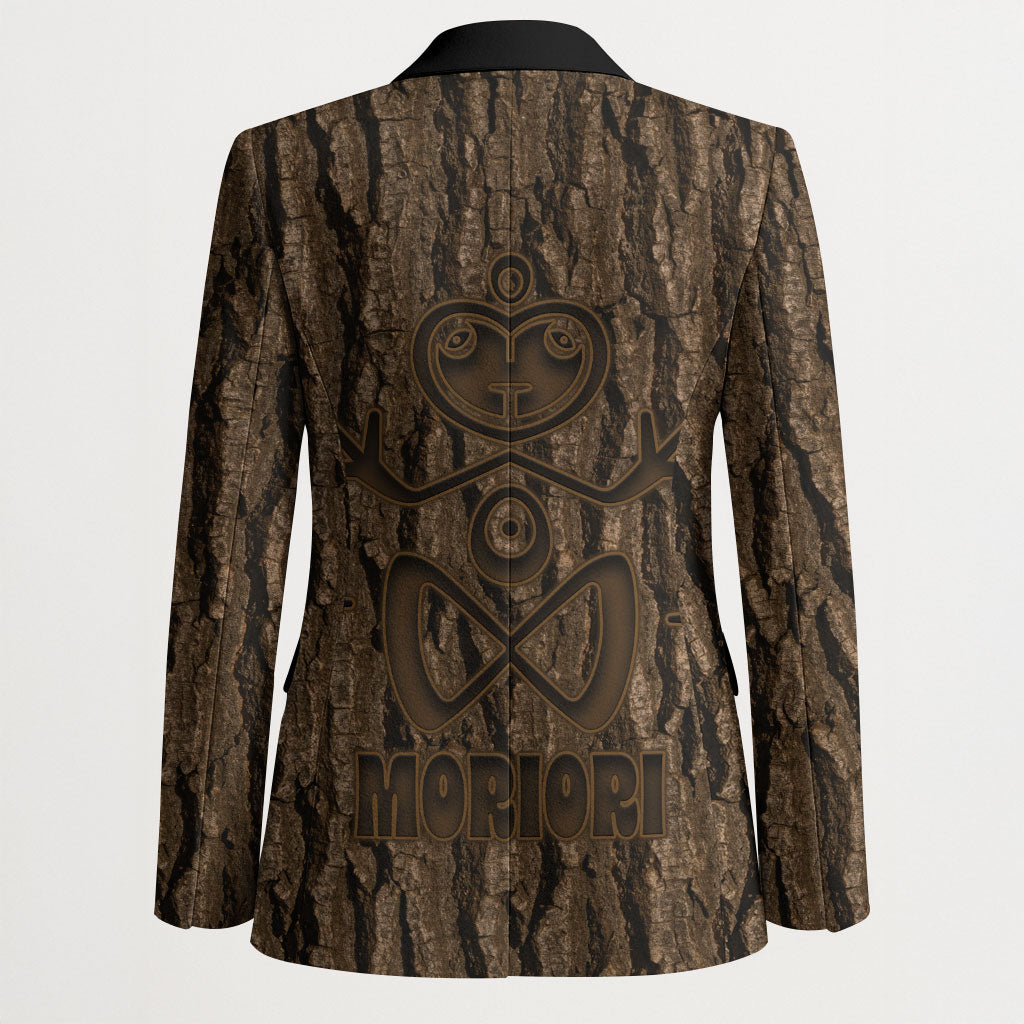 Kioranga Moriori New Zealand Blazer Kopi Rakau Carving Art