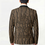 Kioranga Moriori New Zealand Blazer Kopi Rakau Carving Art