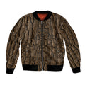 Kioranga Moriori New Zealand Bomber Jacket Kopi Rakau Carving Art